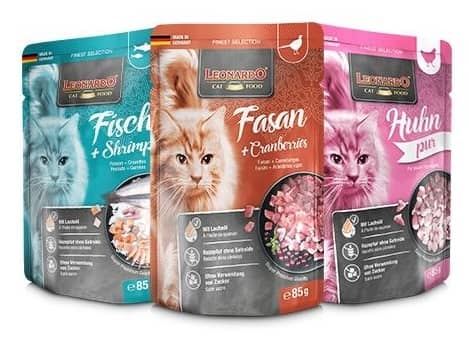 kapsičky pro kočky leonardo finest selection